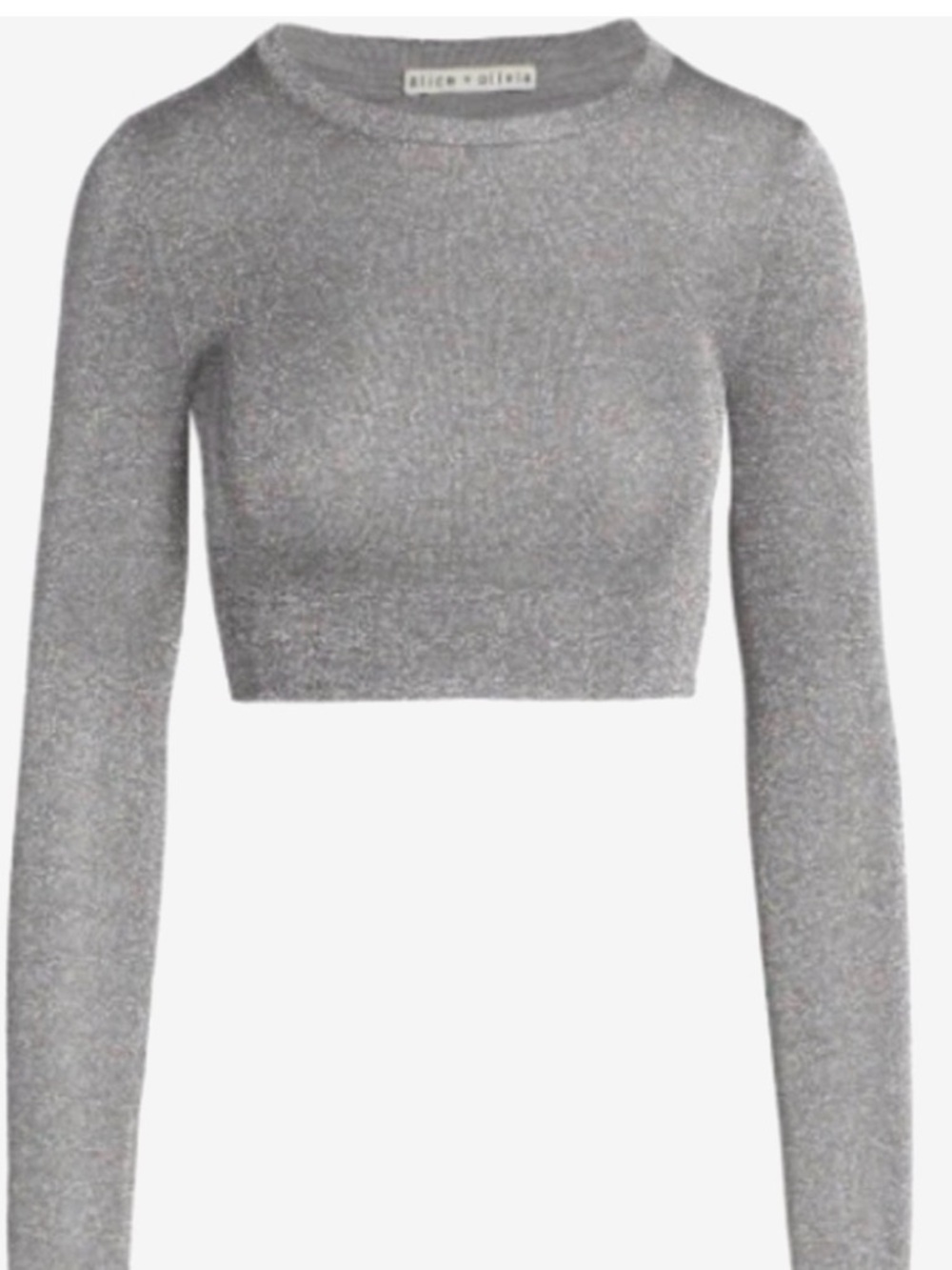 Alice + Olivia Ciara Crop Top